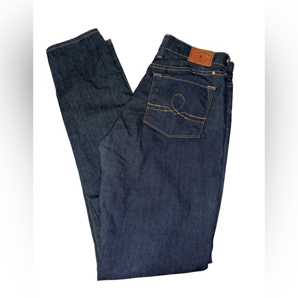 🔥 Lucky Brand Sofia Skinny Jeans – Size 6 / 28 Regular – Dark Wash
